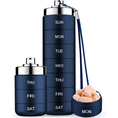 🔥TODAY 49% OFF - Metal Travel Pill Organizer