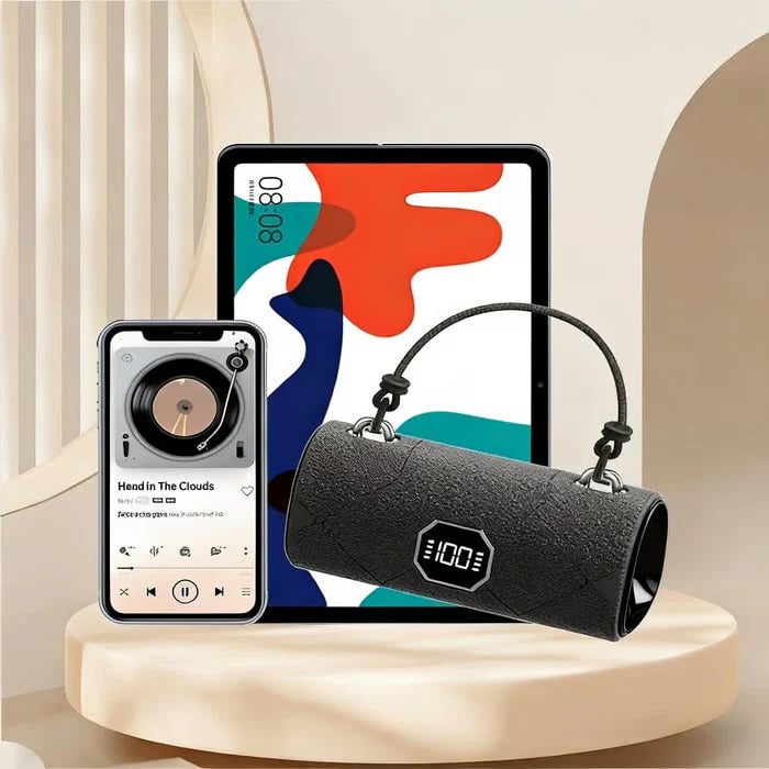 🎉Last Day Promotion 49% OFF💞Fashionable Clip-On Wireless Headphones with Handbag