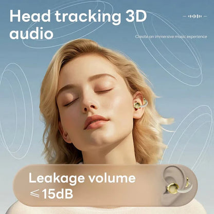 🎉Last Day Promotion 49% OFF💞Fashionable Clip-On Wireless Headphones with Handbag