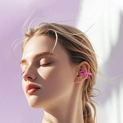 🎉Last Day Promotion 49% OFF💞Fashionable Clip-On Wireless Headphones with Handbag
