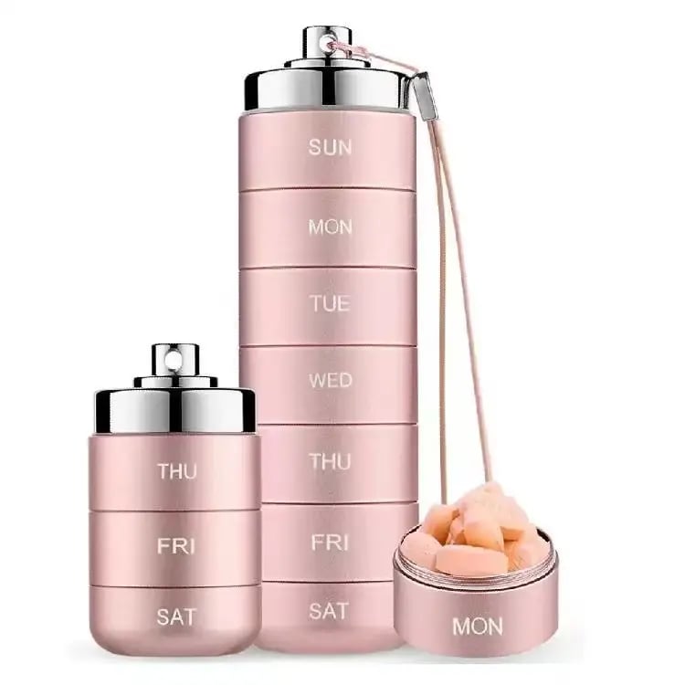 🔥TODAY 49% OFF - Metal Travel Pill Organizer